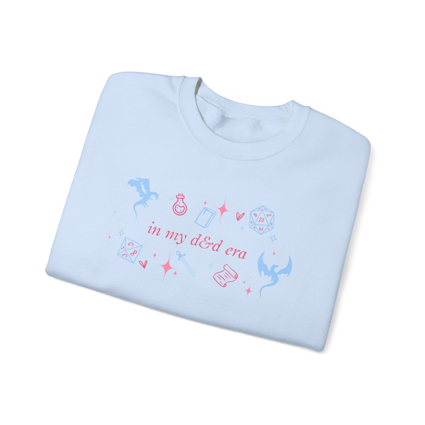 In My D&D Era Sweatshirt | Dungeons & Dragons TTRPG Cozy Gamer Crewneck