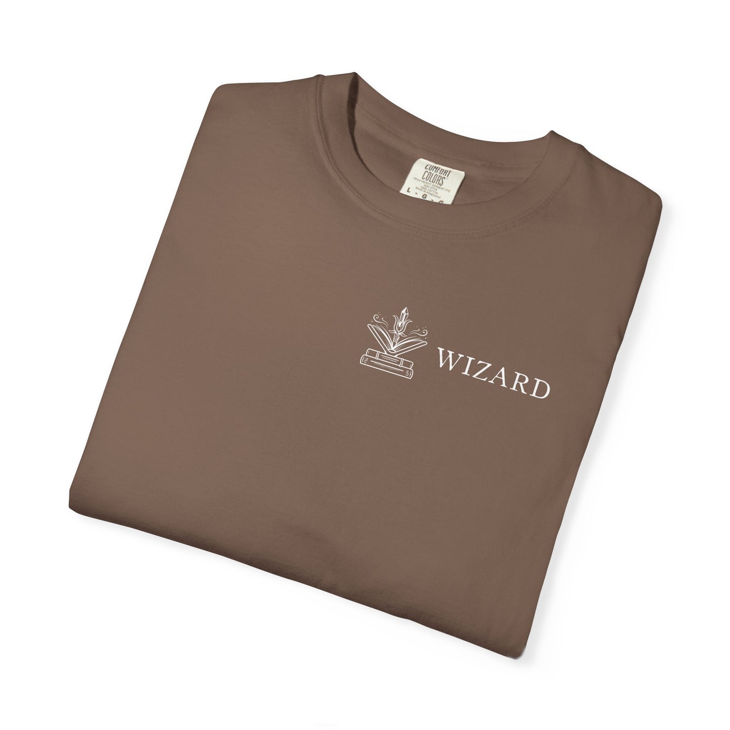 Wizard Tarot Card Comfort Colors Shirt | TTRPG Character Class Tee