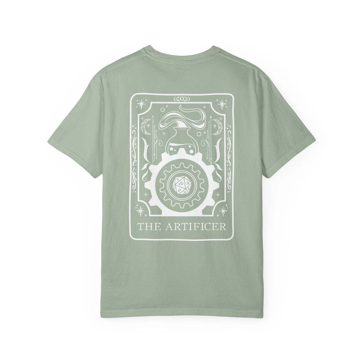 Artificer Tarot Card Comfort Colors Shirt | TTRPG Character Class Tee