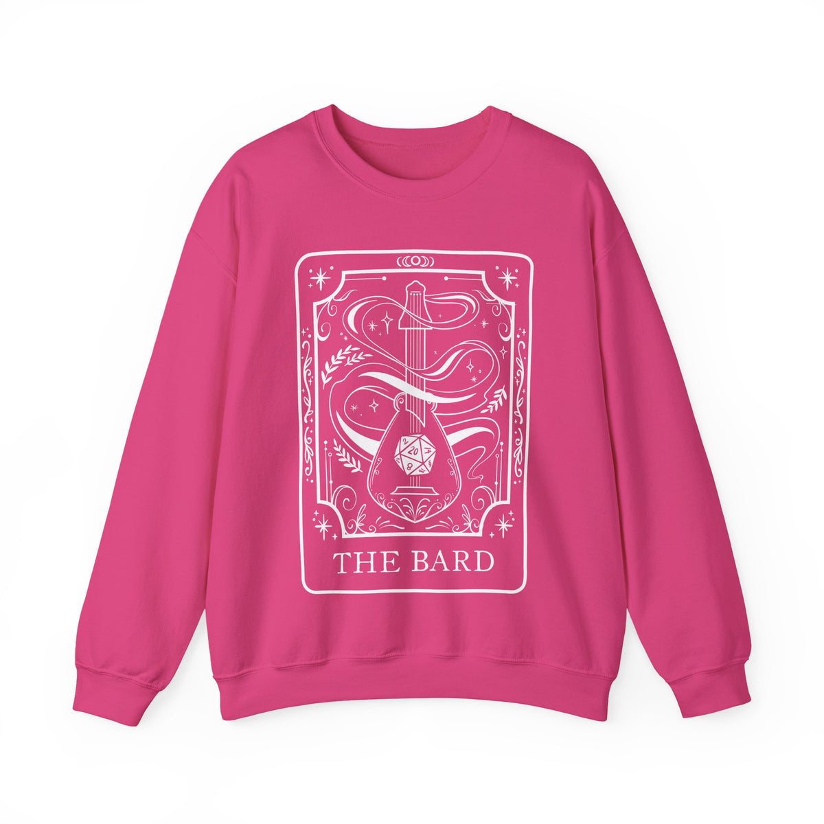 Bard Tarot Card Gildan Sweatshirt Shirt | TTRPG Character Class Crewneck