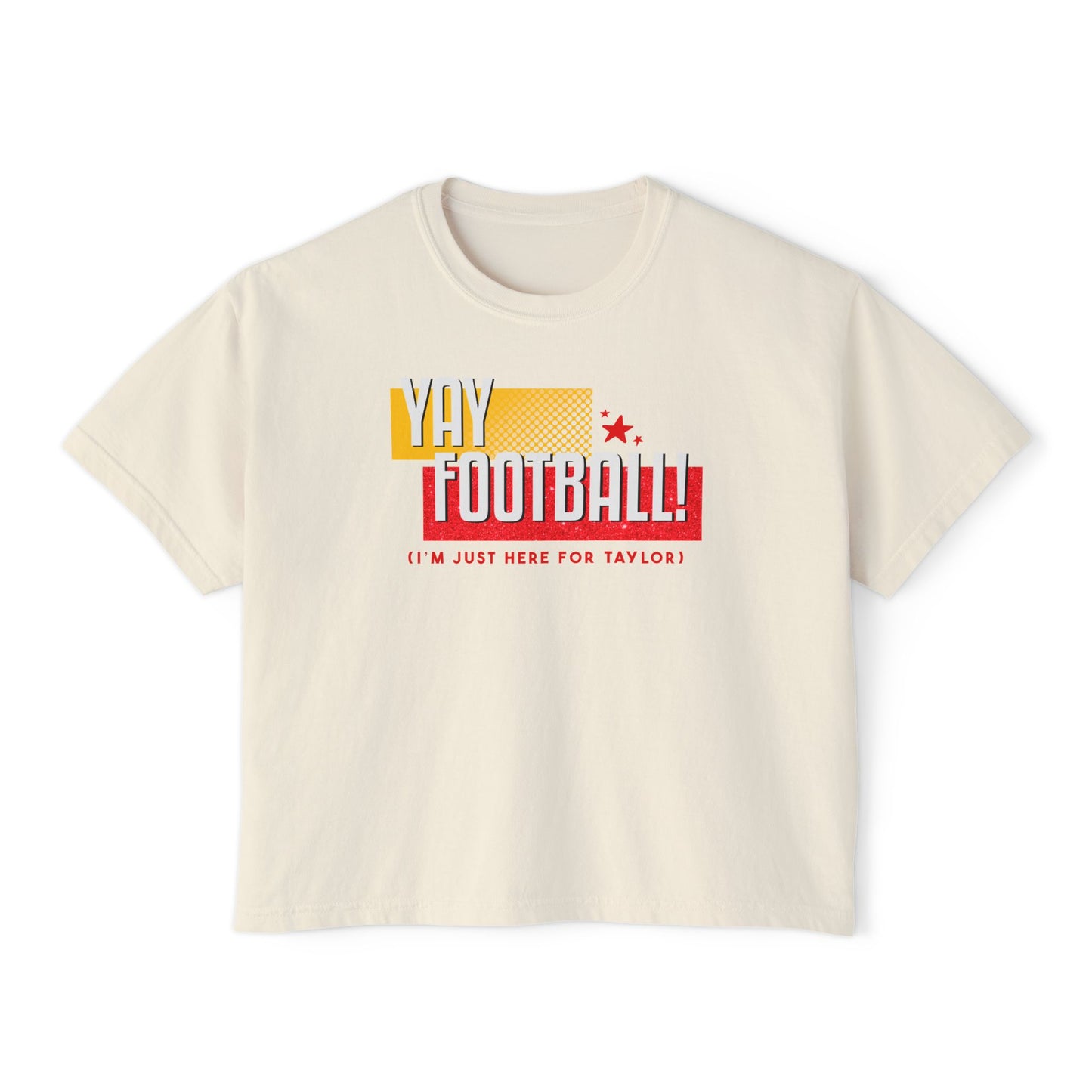 Yay Football! T-Shirt - Boxy Fit