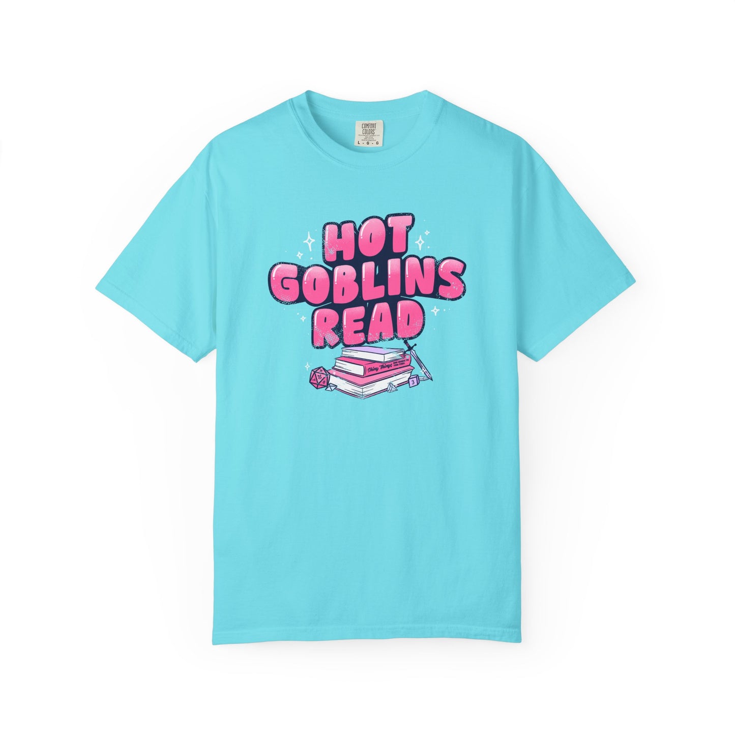 Hot Goblins Read Fantasy Reader Shirt | Book Lover & TTRPG Graphic Tee