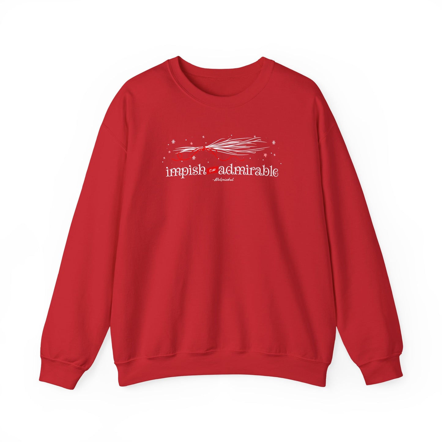 Impish or Admirable Holiday Sweatshirt