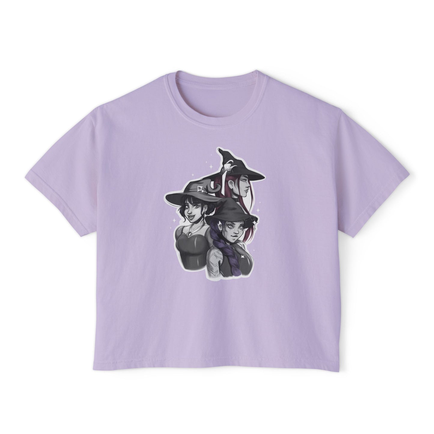 Witchy K-Pop Graphic T-Shirt - Boxy Fit