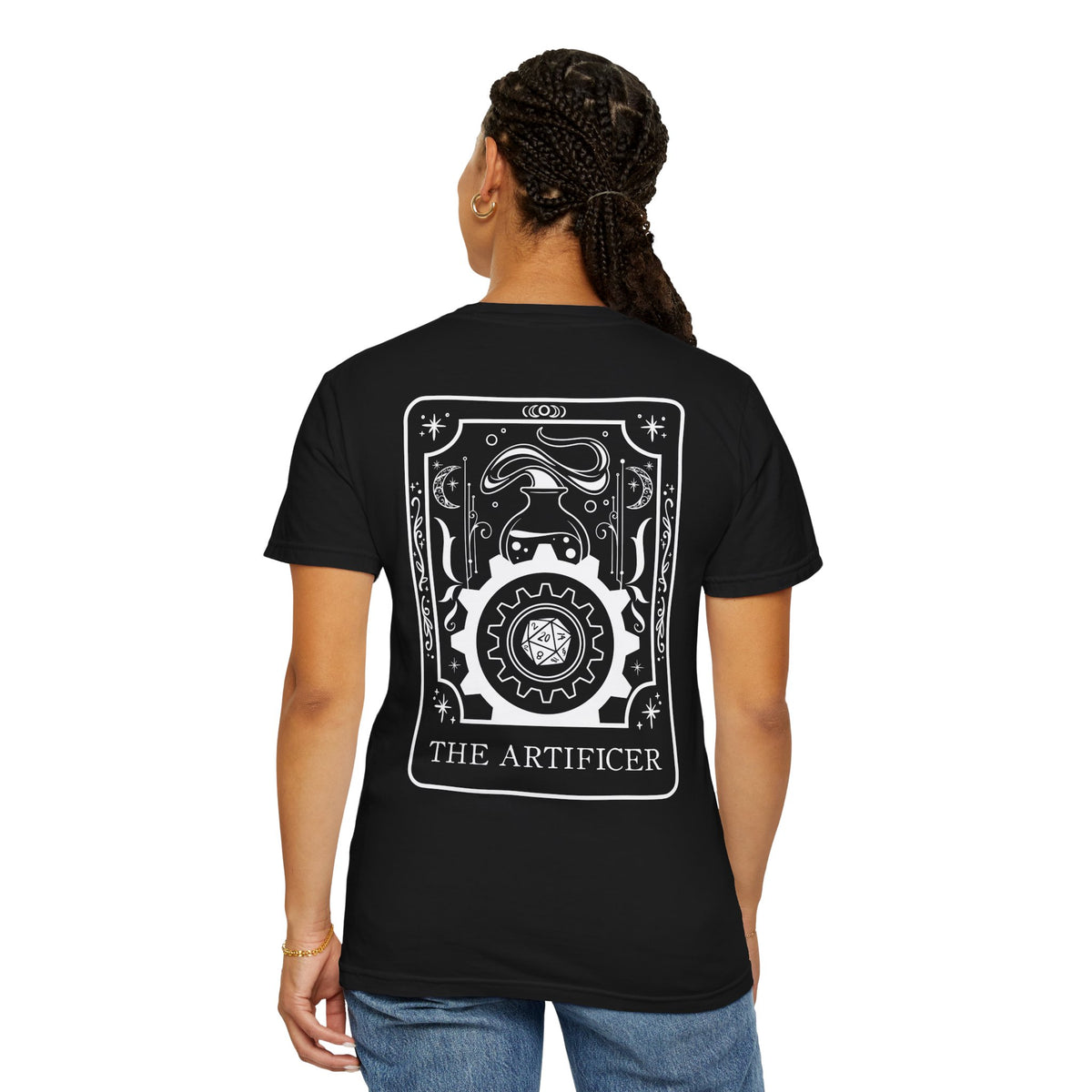 Artificer Tarot Card Comfort Colors Shirt | TTRPG Character Class Tee