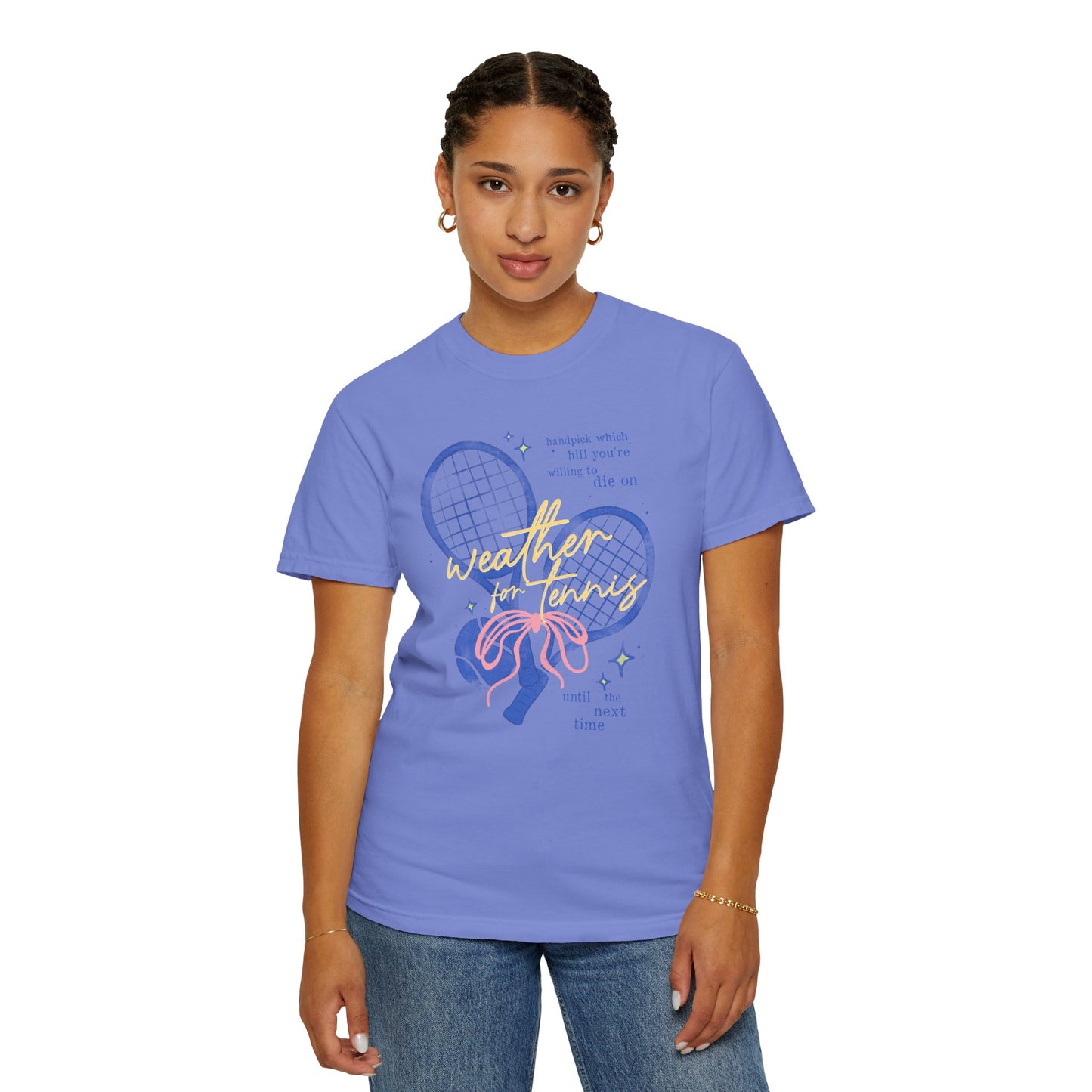 Weather for Tennis Graphic T-Shirt