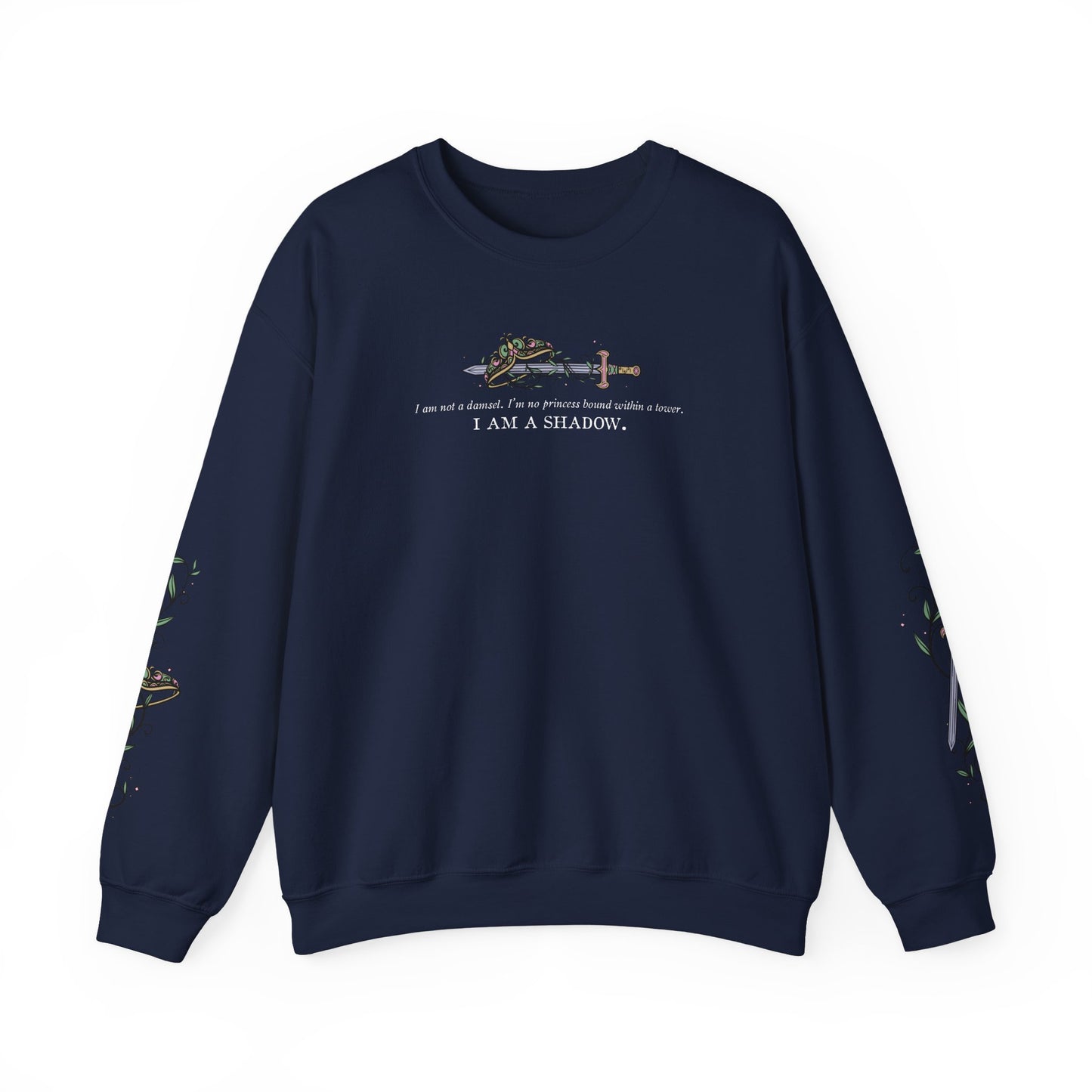 I Am a Shadow Sweatshirt – Officially Licensed A Dance of Lies Crewneck by Brittney Arena | Romantasy Fantasy Reader Pullover