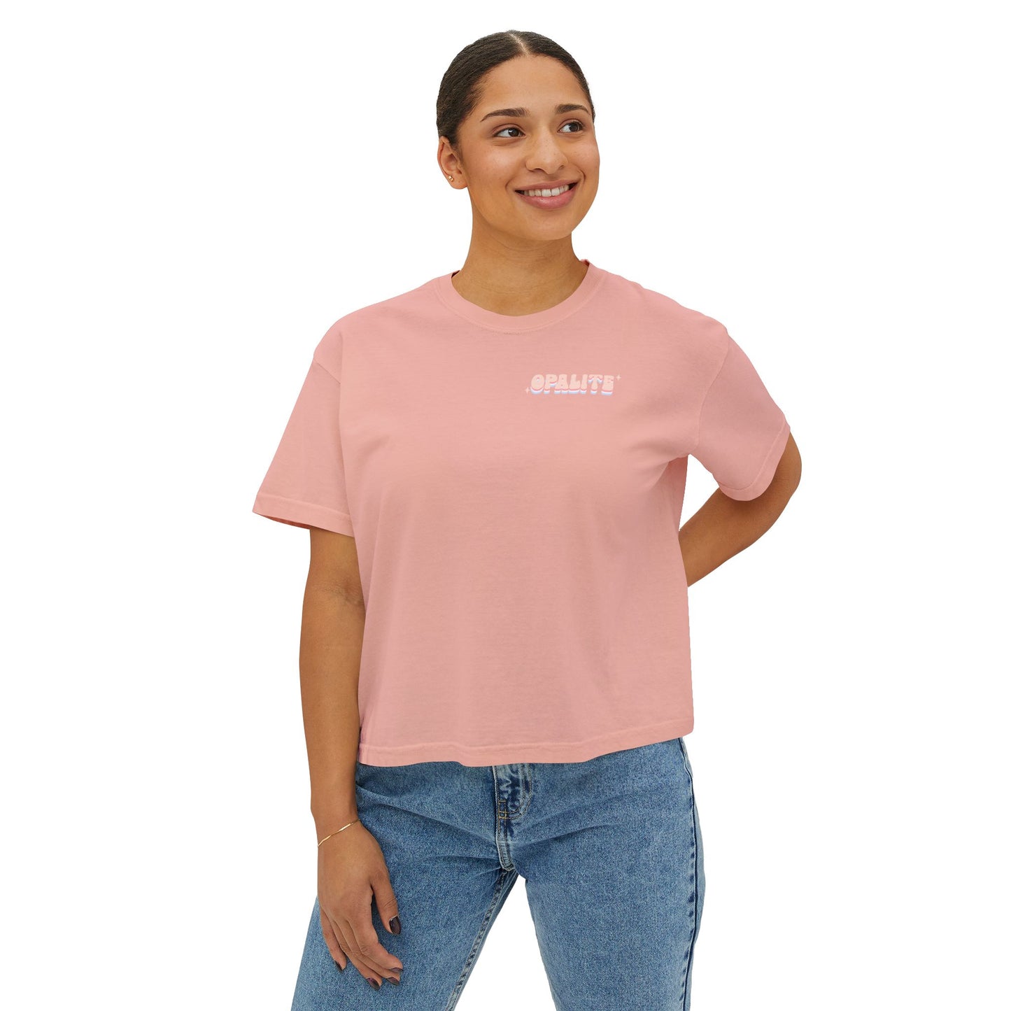 2-Sided Opalite T-Shirt - Boxy Fit