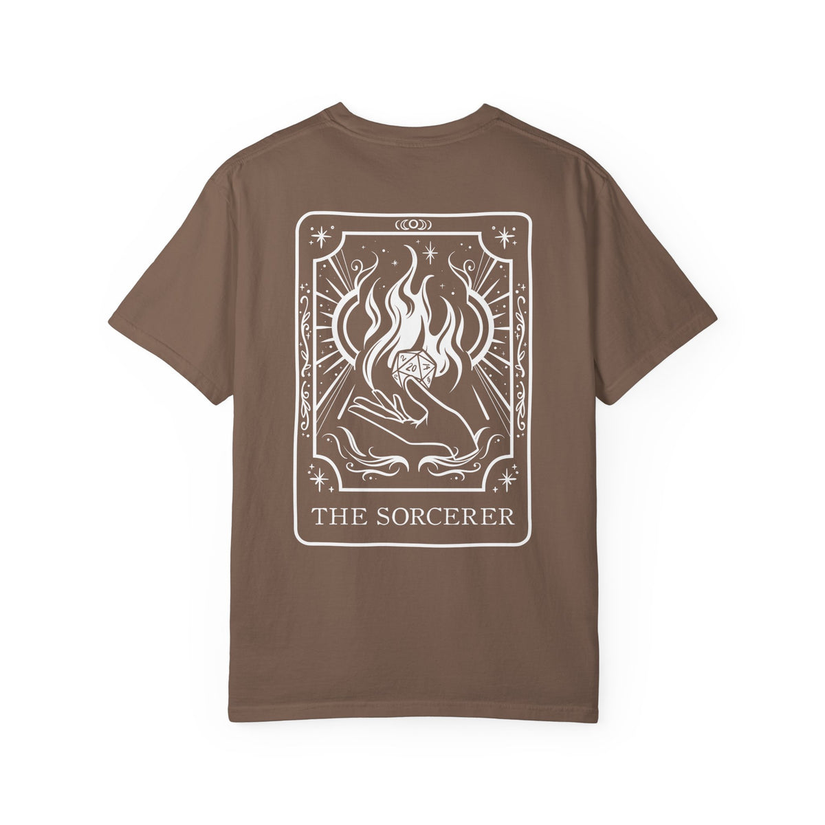 Sorcerer Tarot Card Comfort Colors Shirt | TTRPG Character Class Tee
