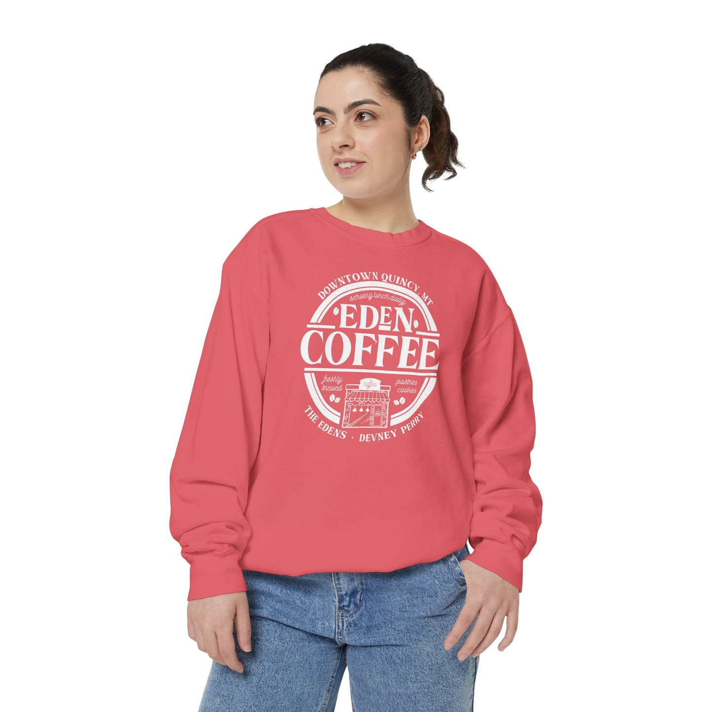 Eden Coffee Sweatshirt (COMFORT COLORS)