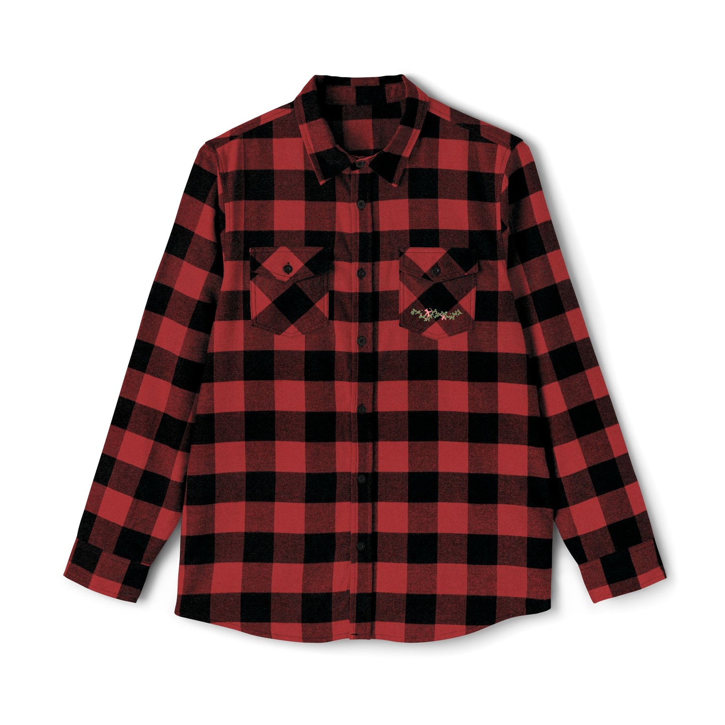 Fantasy Reader Snowglobe Buffalo Plaid Flannel Shirt | Bookish Christmas Gift for Women