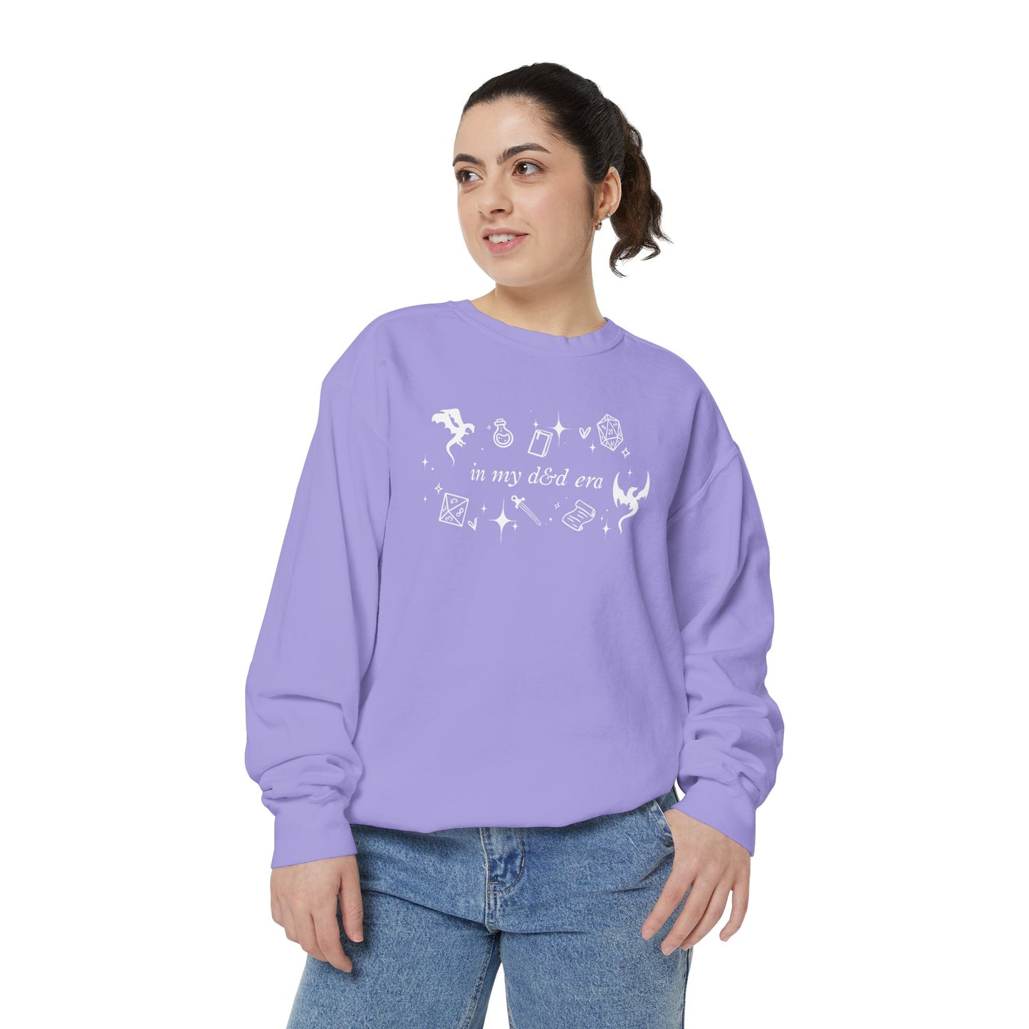 In My DnD Era Sweatshirt - Comfort Colors