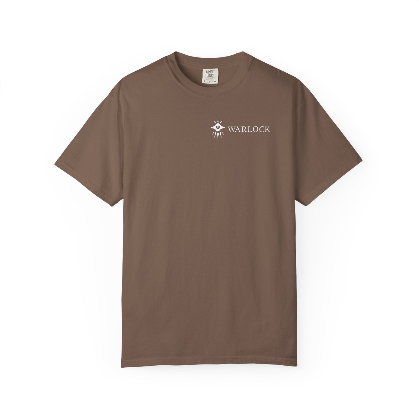 Warlock Tarot Card Comfort Colors Shirt | TTRPG Character Class Tee