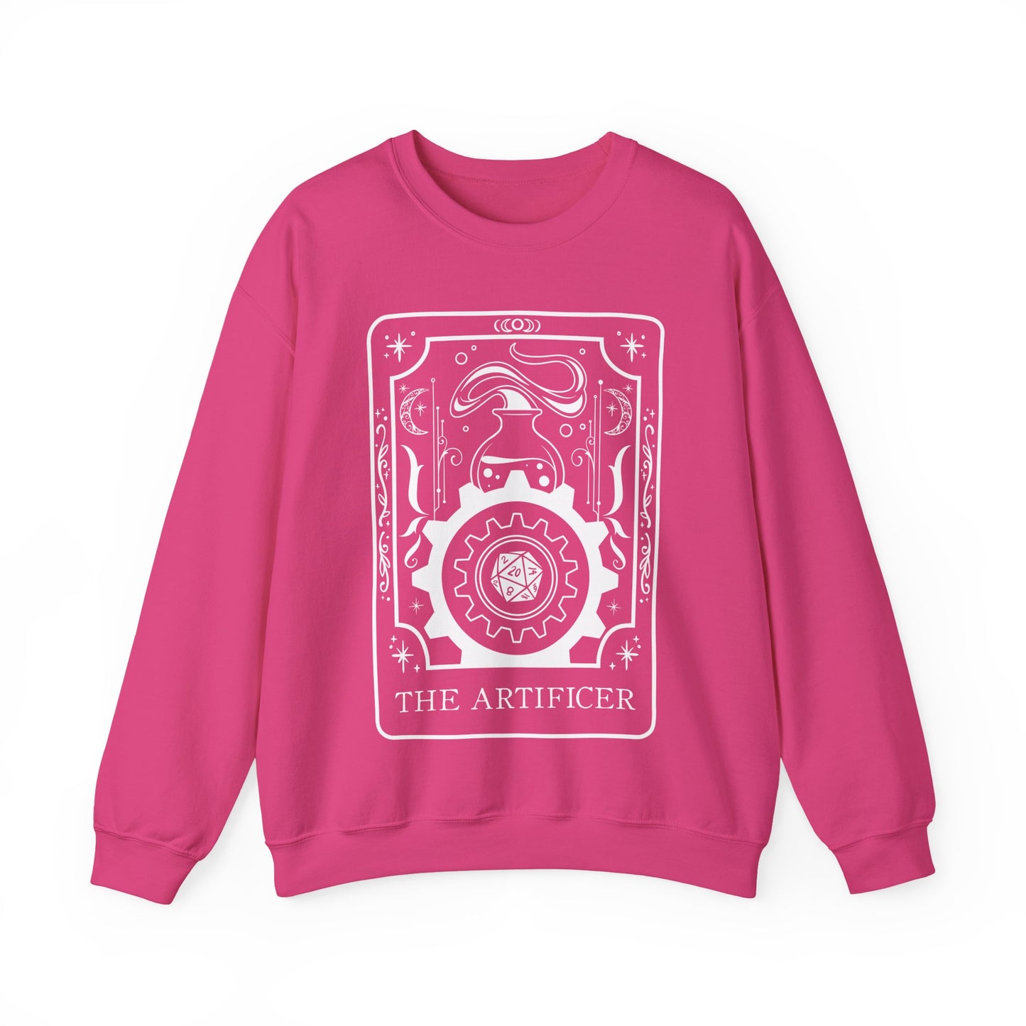 Artificer Tarot Card Gildan Sweatshirt Shirt | TTRPG Character Class Crewneck