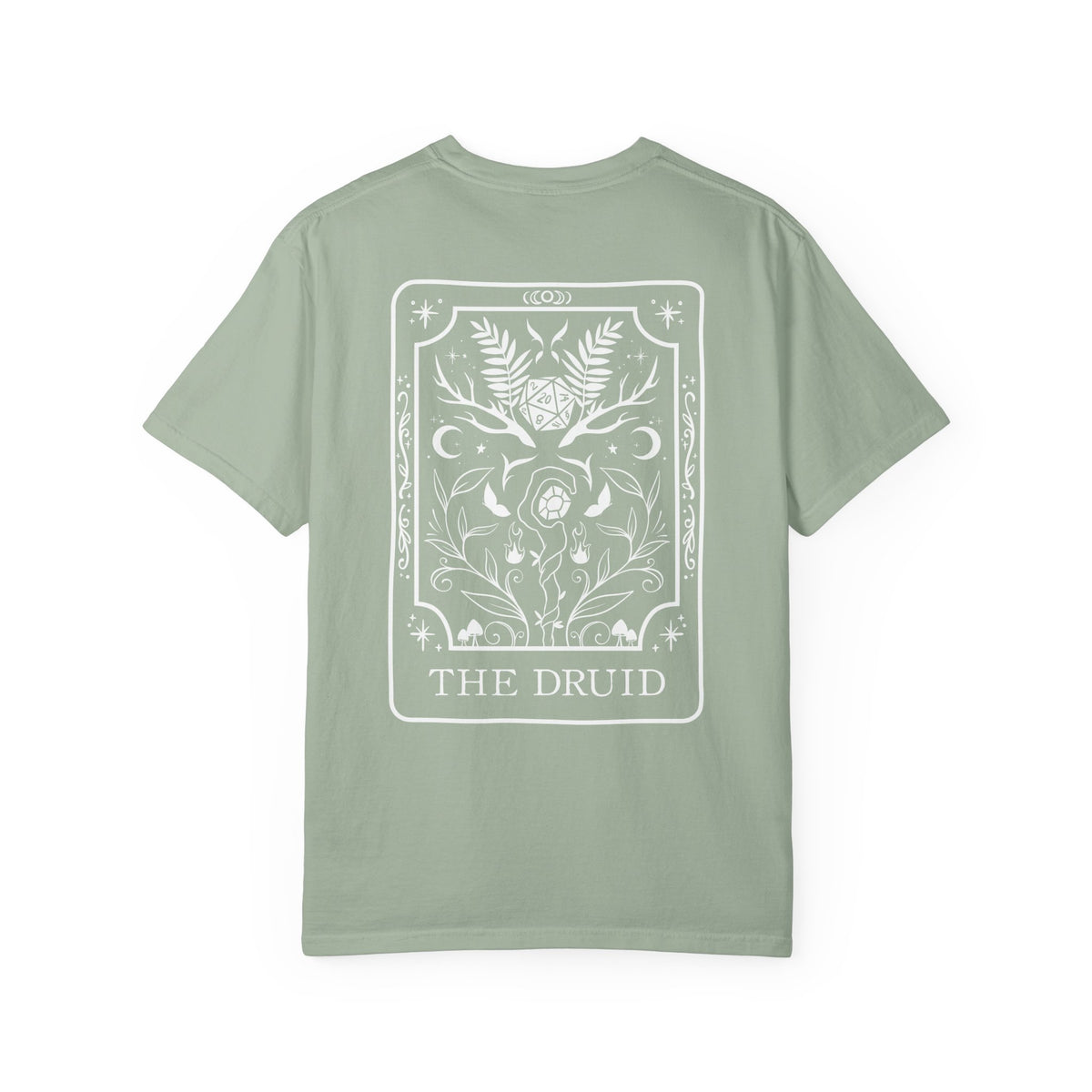 Druid Tarot Card Comfort Colors Shirt | TTRPG Character Class Tee