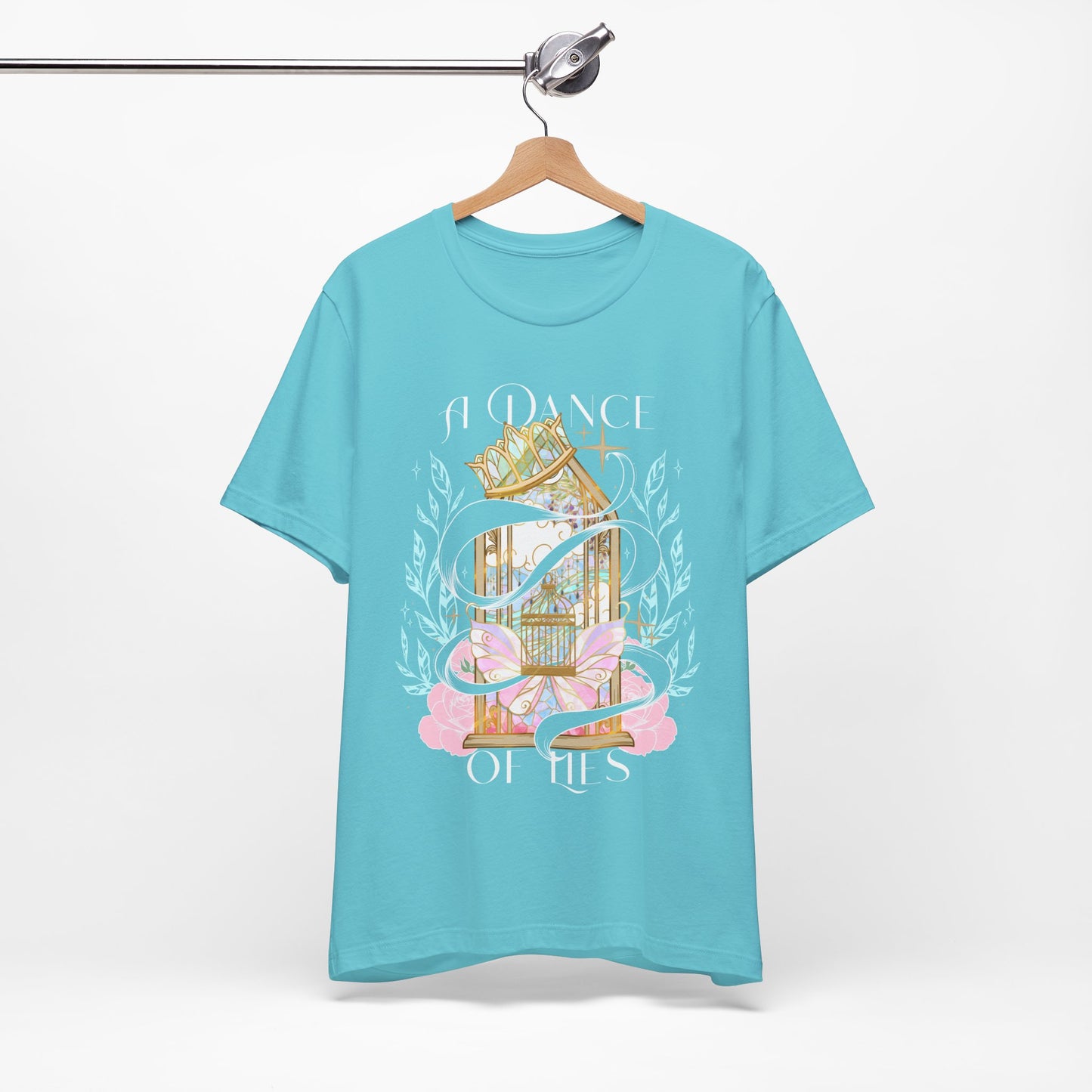 A Dance of Lies Bella Canvas Tee – Officially Licensed Brittney Arena Romantasy Shirt | Fantasy Reader Graphic T-Shirt | Book Lover Gift