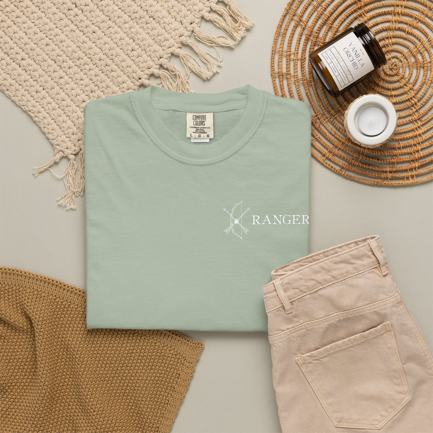 Ranger Tarot Card Comfort Colors Shirt | TTRPG Character Class Tee