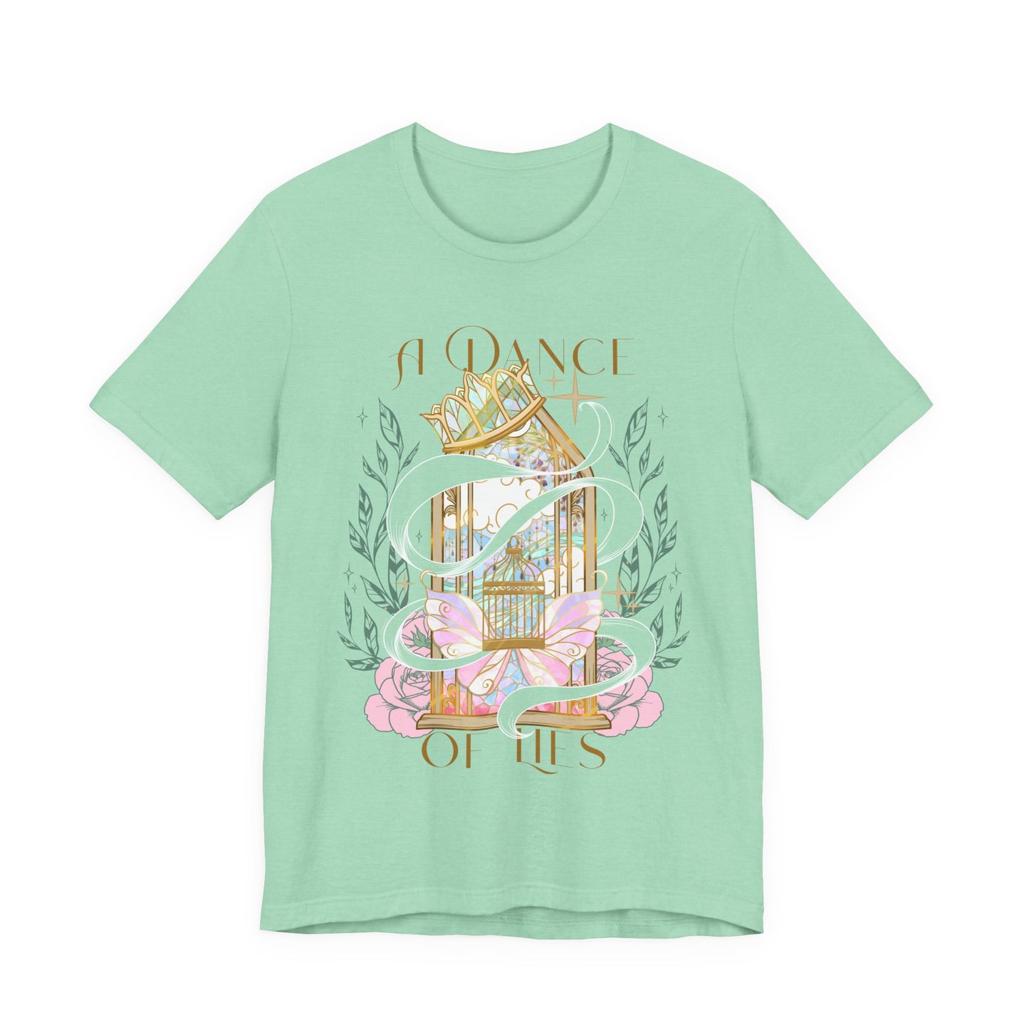 A Dance of Lies Bella Canvas Tee – Officially Licensed Brittney Arena Romantasy Shirt | Fantasy Reader Graphic T-Shirt | Book Lover Gift