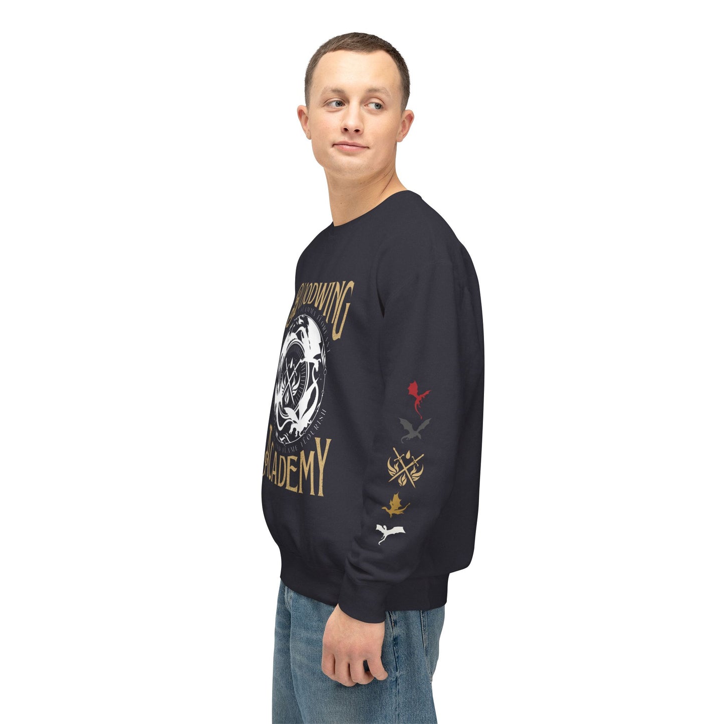 Bloodwing Academy Crewneck Sweatshirt | Officially Licensed Briar Boleyn Fantasy Romance Sweatshirt