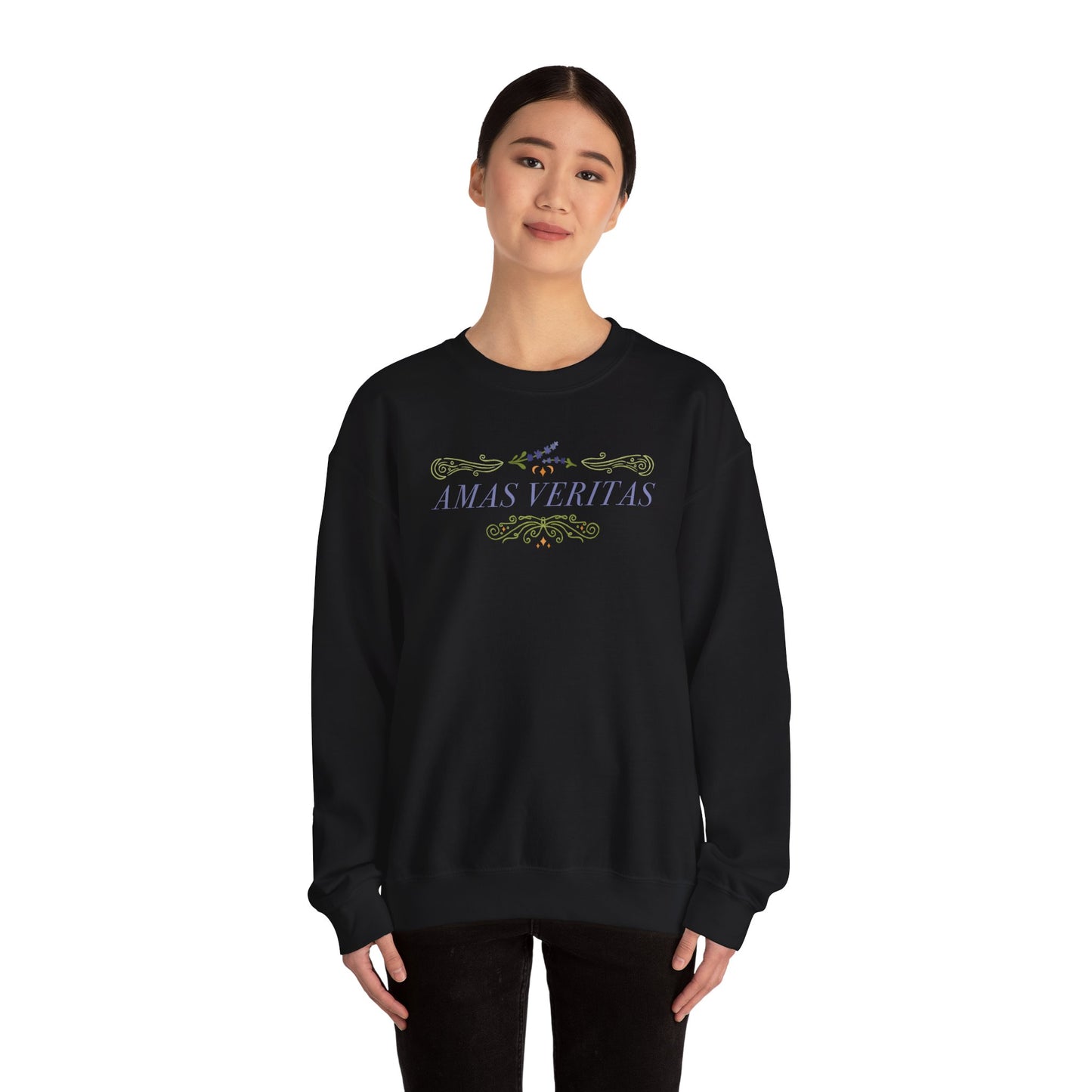 Amas Veritas Witchy Crewneck Sweatshirt