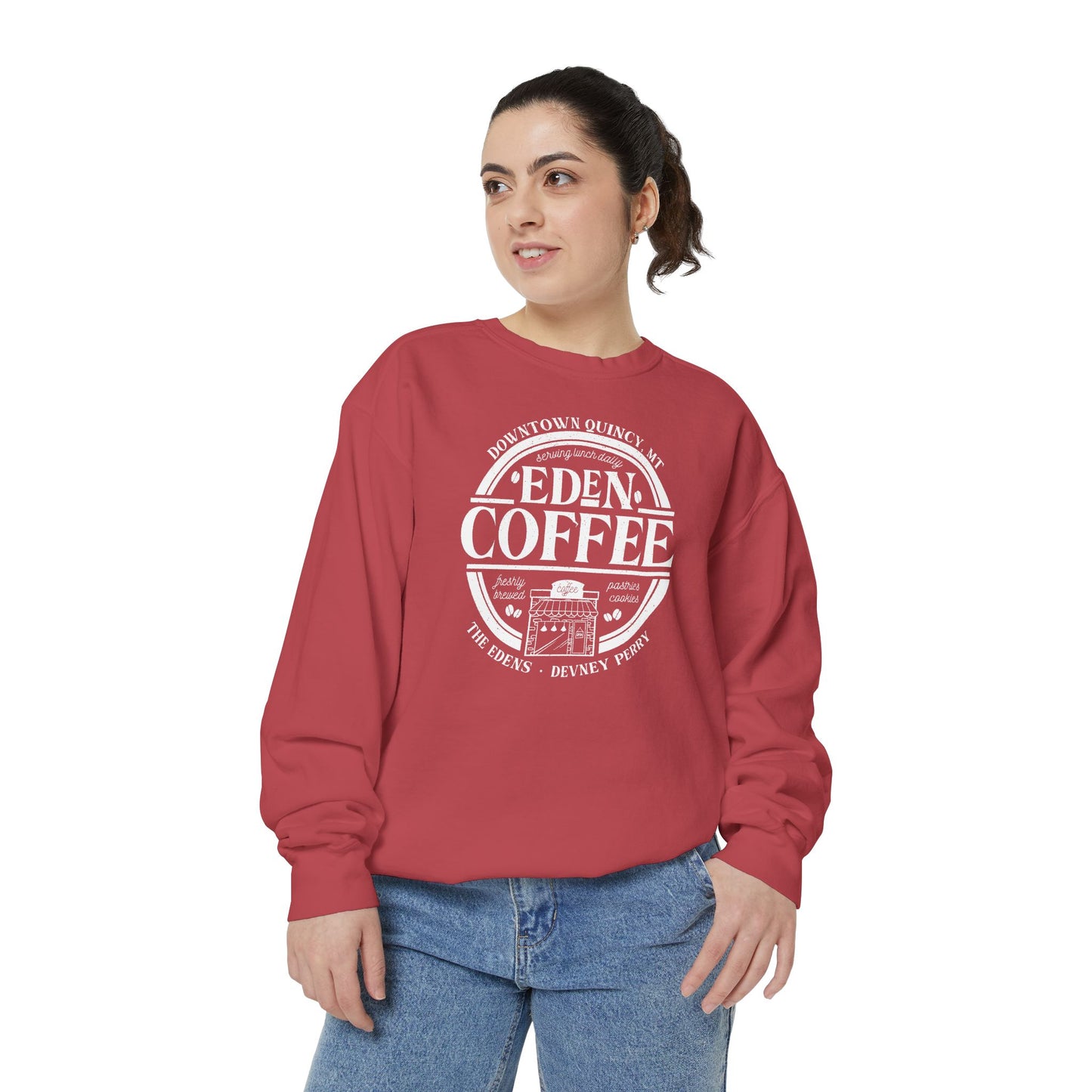 Eden Coffee Sweatshirt (COMFORT COLORS)