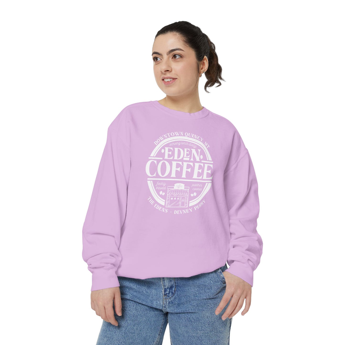 Eden Coffee Sweatshirt (COMFORT COLORS)