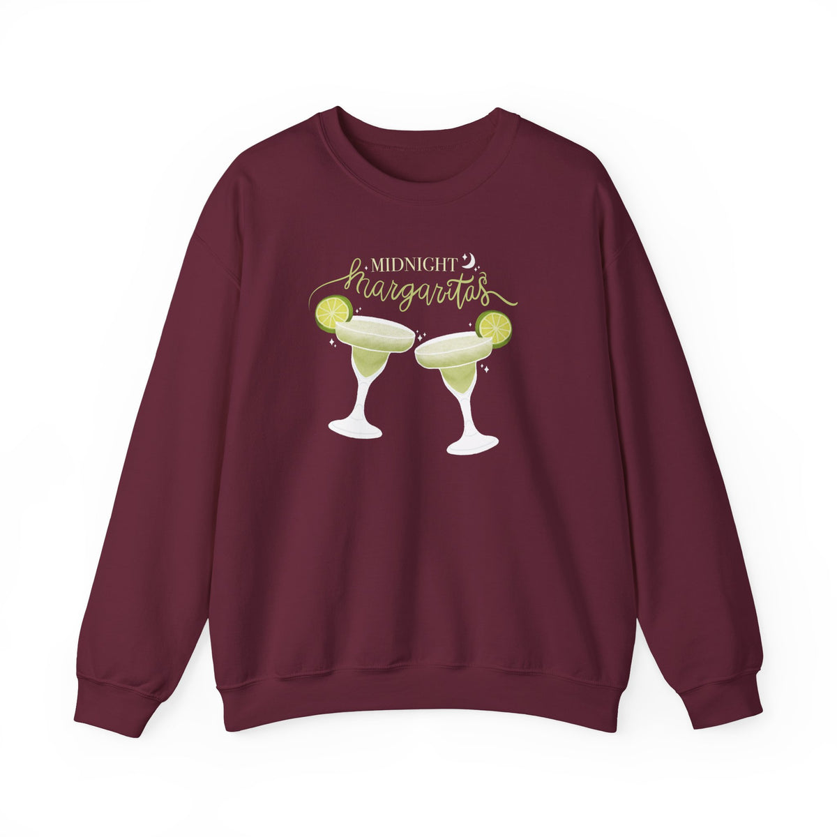 Midnight Margaritas Witchy Crewneck Sweatshirt