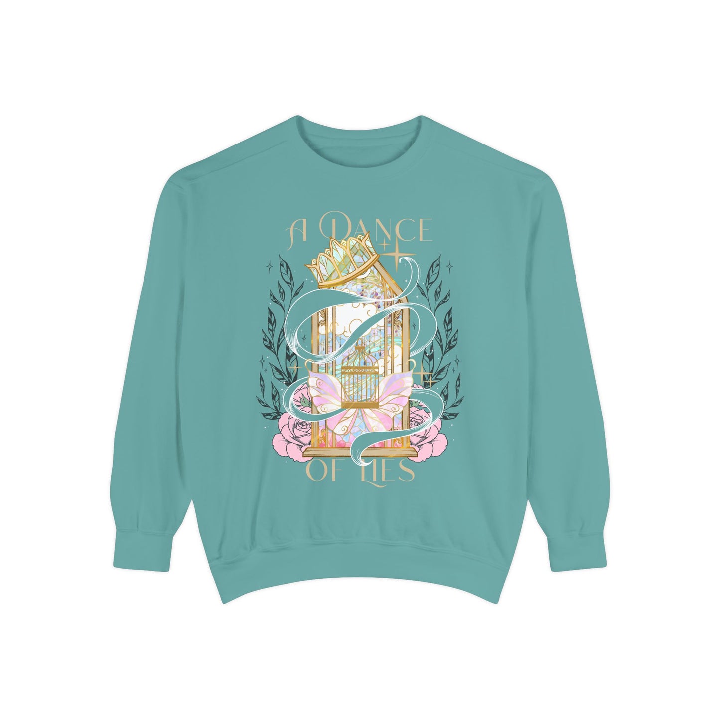 A Dance of Lies Comfort Colors Sweatshirt – Officially Licensed Brittney Arena Romantasy Crewneck | Fantasy Reader Pullover | Book Lover Gift