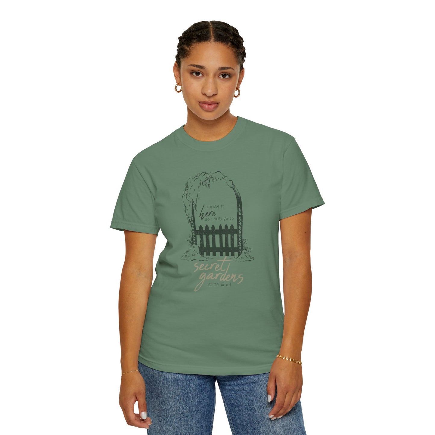 I Hate It Here Secret Gardens T-shirt