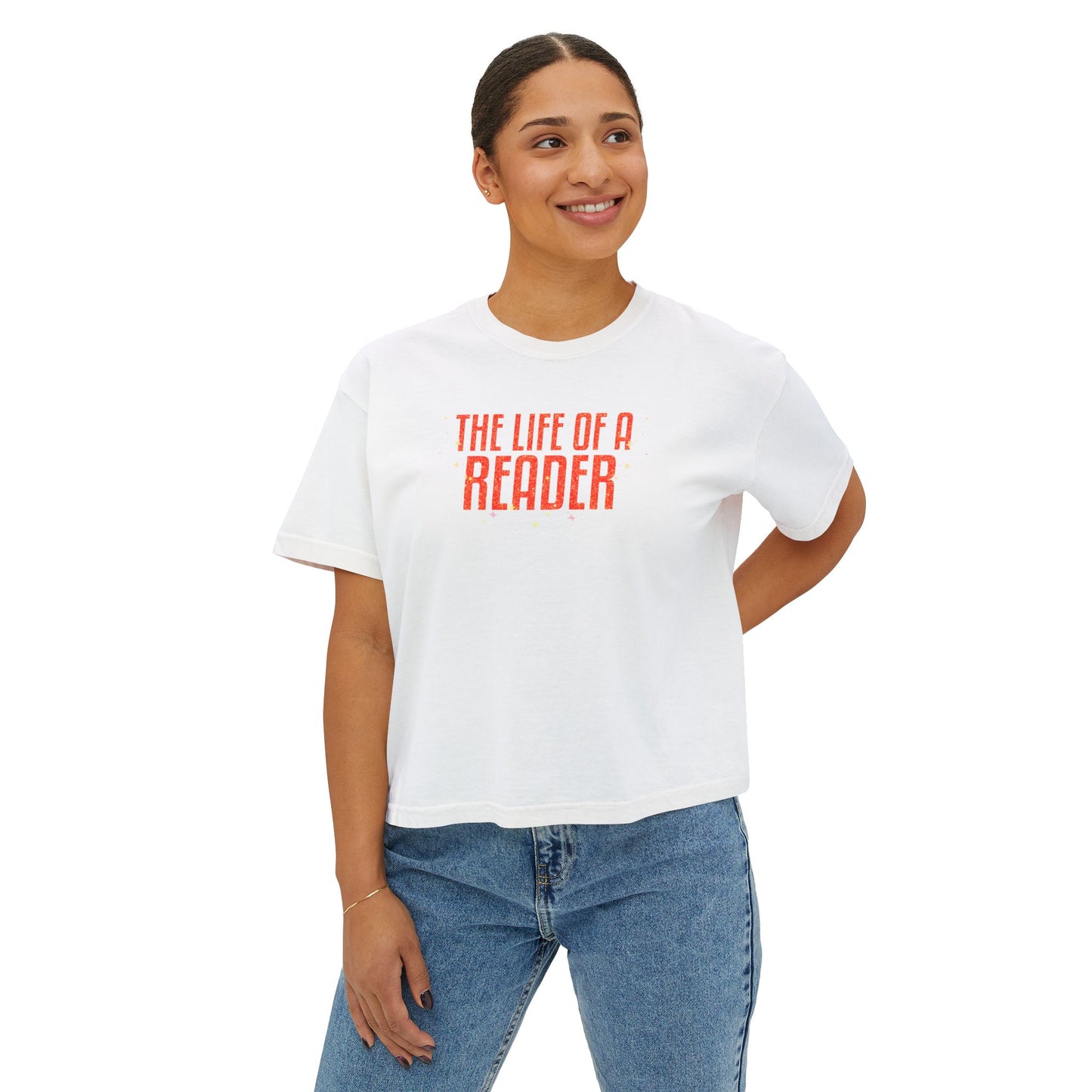"The Life of a Reader" T-Shirt | Book Lover Graphic Tee