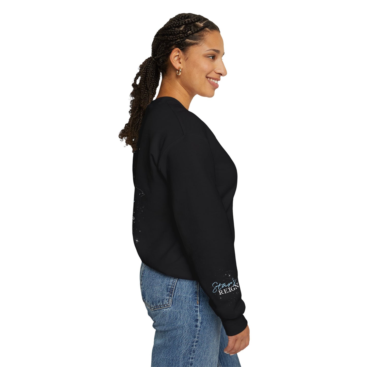 Tell the Stars Sweatshirt | Officially Licensed Scars Beneath a Serpent’s Scales Crewneck with Sleeve Details