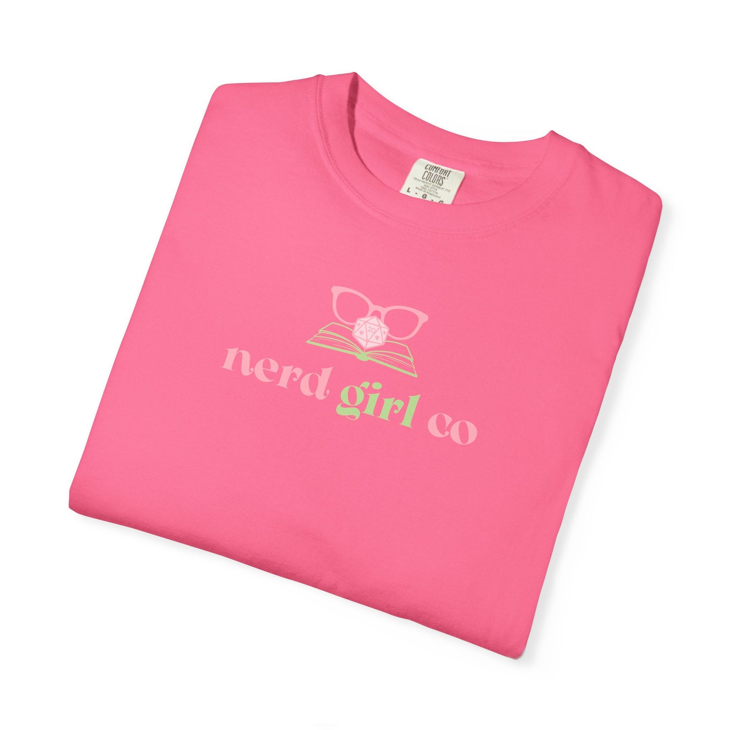 Nerd Girl Co. T-Shirt | Book Lover Graphic Tee