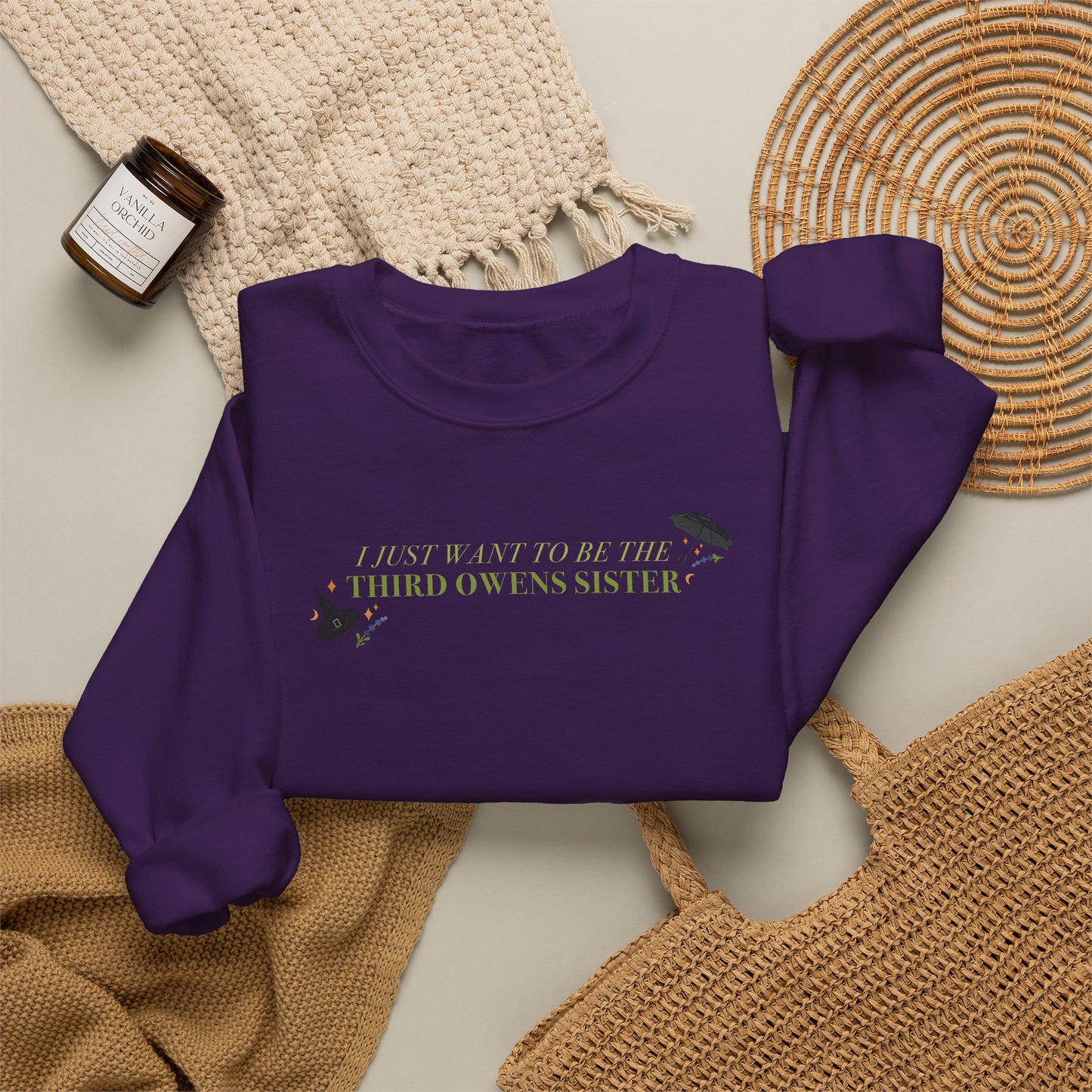 Practically Magic Third Witchy Sister Crewneck Sweatshirt
