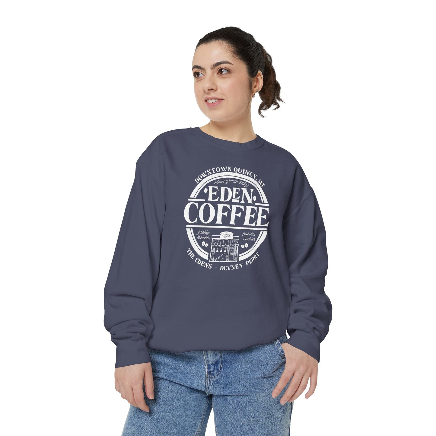 Eden Coffee Sweatshirt (COMFORT COLORS)