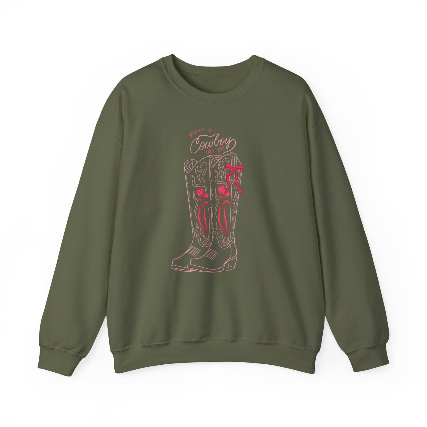You’re a Cowboy Like Me Sweatshirt | Cowboy Romance Crewneck