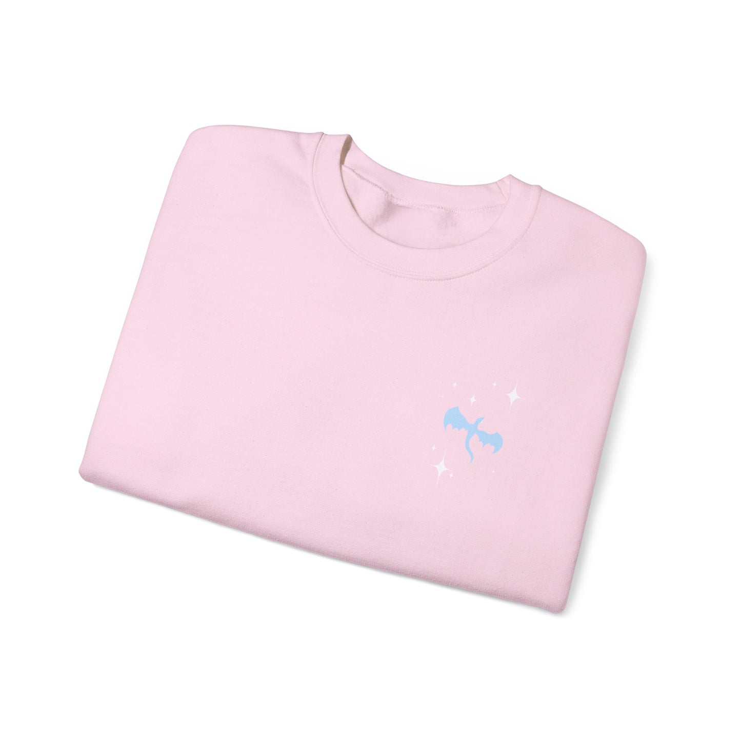 Celestial Dragons Fantasy Sweatshirt | Pastel Dragon Crewneck | Gift for Fantasy Lovers
