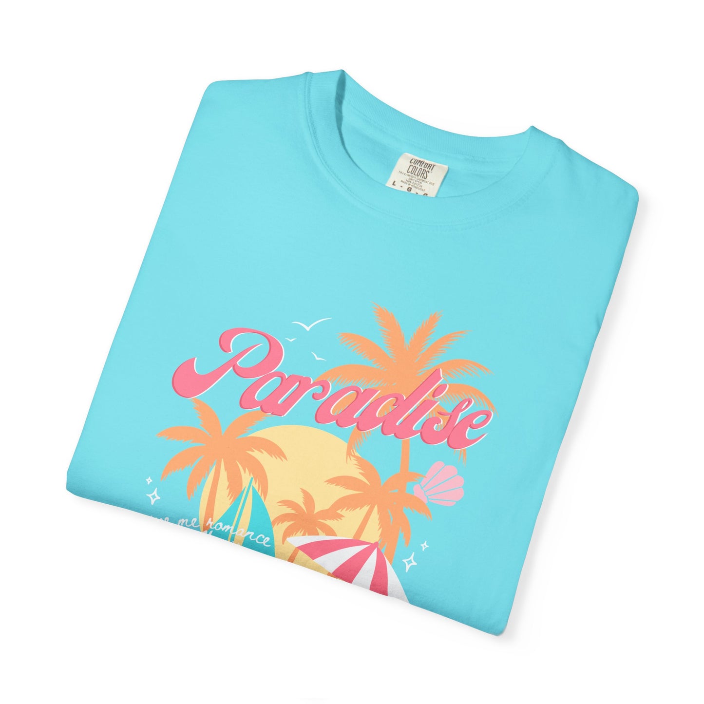Paradise Book Club Tropical T-shirt, Summer Reading, Bookish Vacation Gift