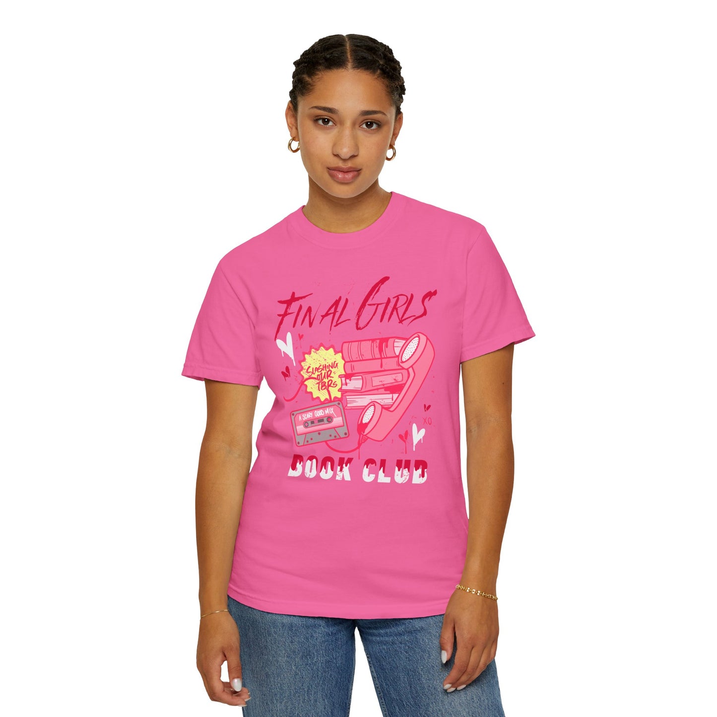 Final Girls Book Club Unisex Garment-Dyed T-shirt