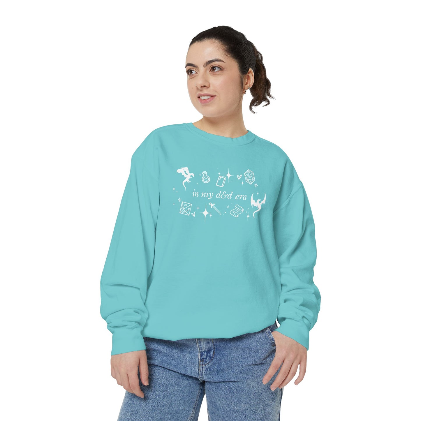 In My DnD Era Sweatshirt - Comfort Colors