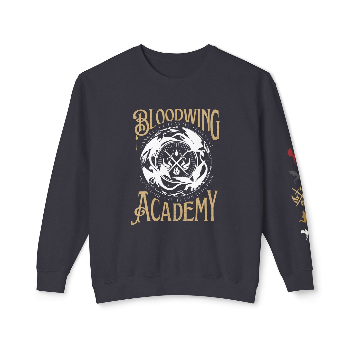 Bloodwing Academy Crewneck Sweatshirt | Officially Licensed Briar Boleyn Fantasy Romance Sweatshirt