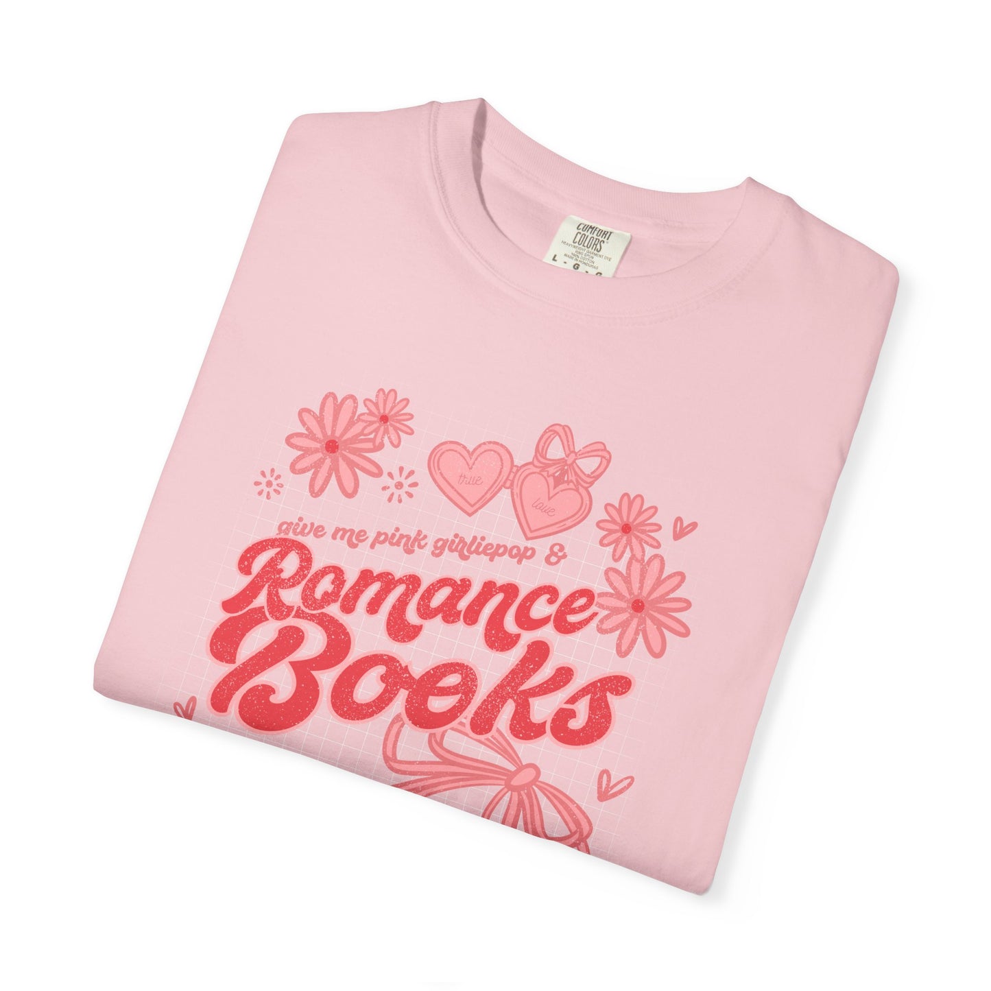 Give Me Romance Books T-shirt, Reader Gift, Bookish Merch, Book Club Romance Tropes