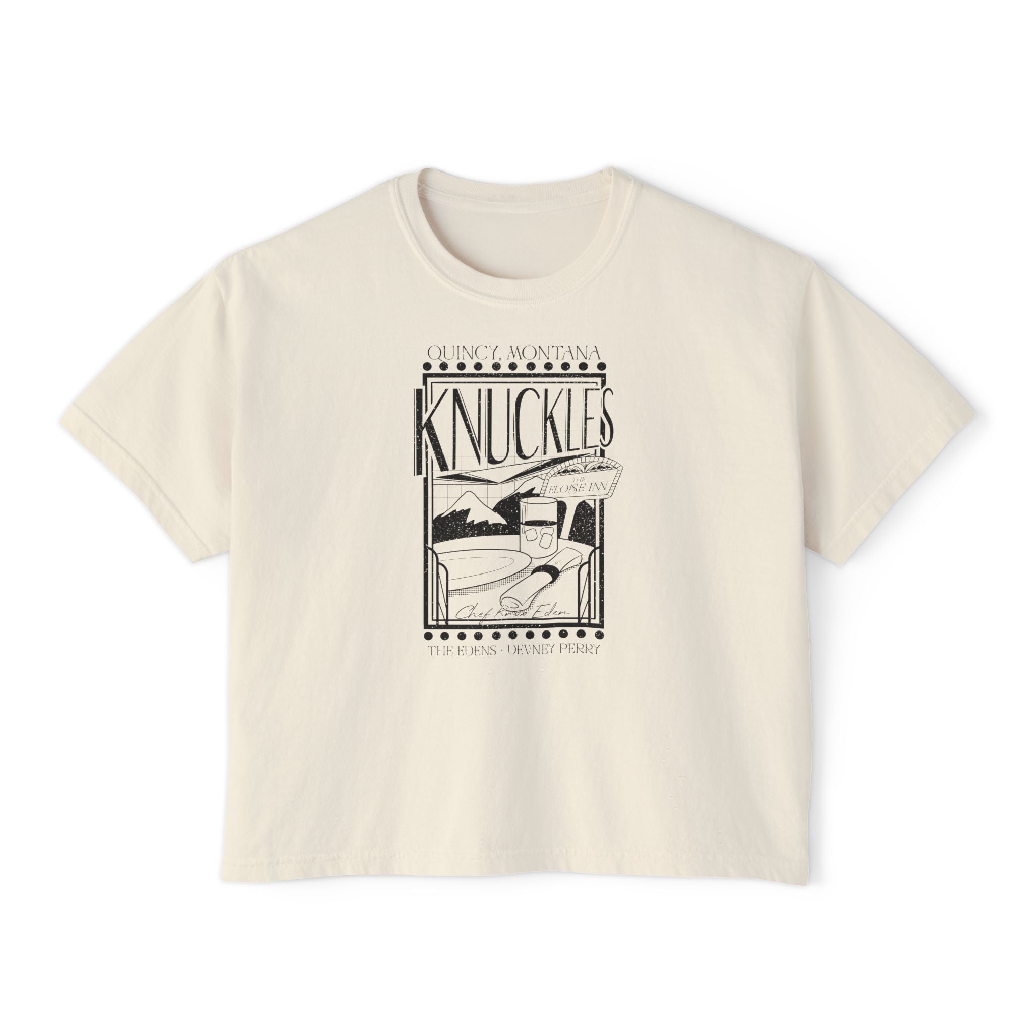 Knuckles Restaurant Devney Perry T-Shirt - Boxy Fit – Nerd Girl Co