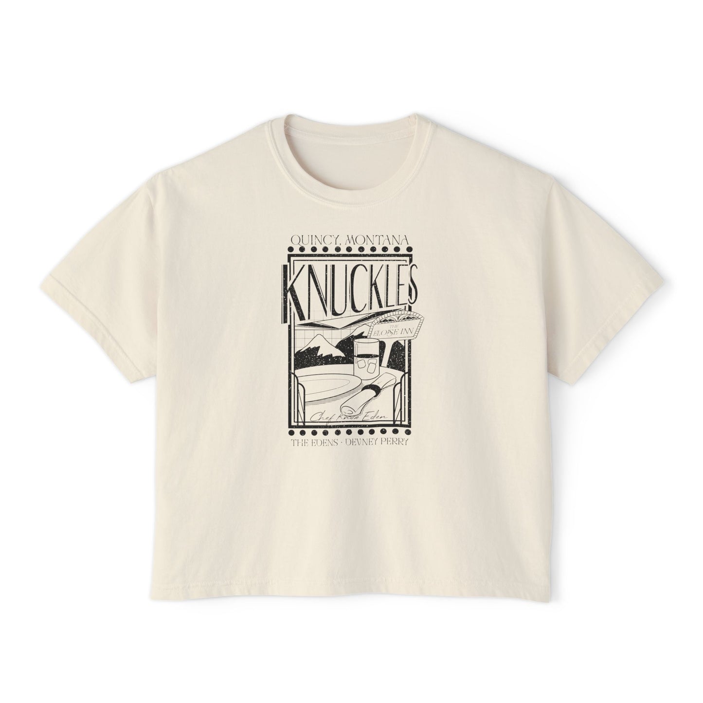 Knuckles Restaurant Devney Perry T-Shirt - Boxy Fit