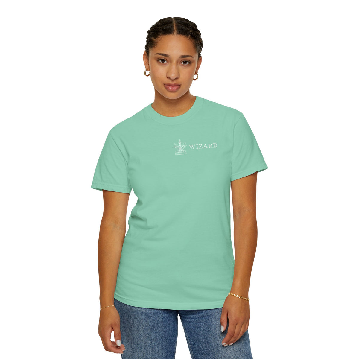 Wizard Tarot Card Comfort Colors Shirt | TTRPG Character Class Tee