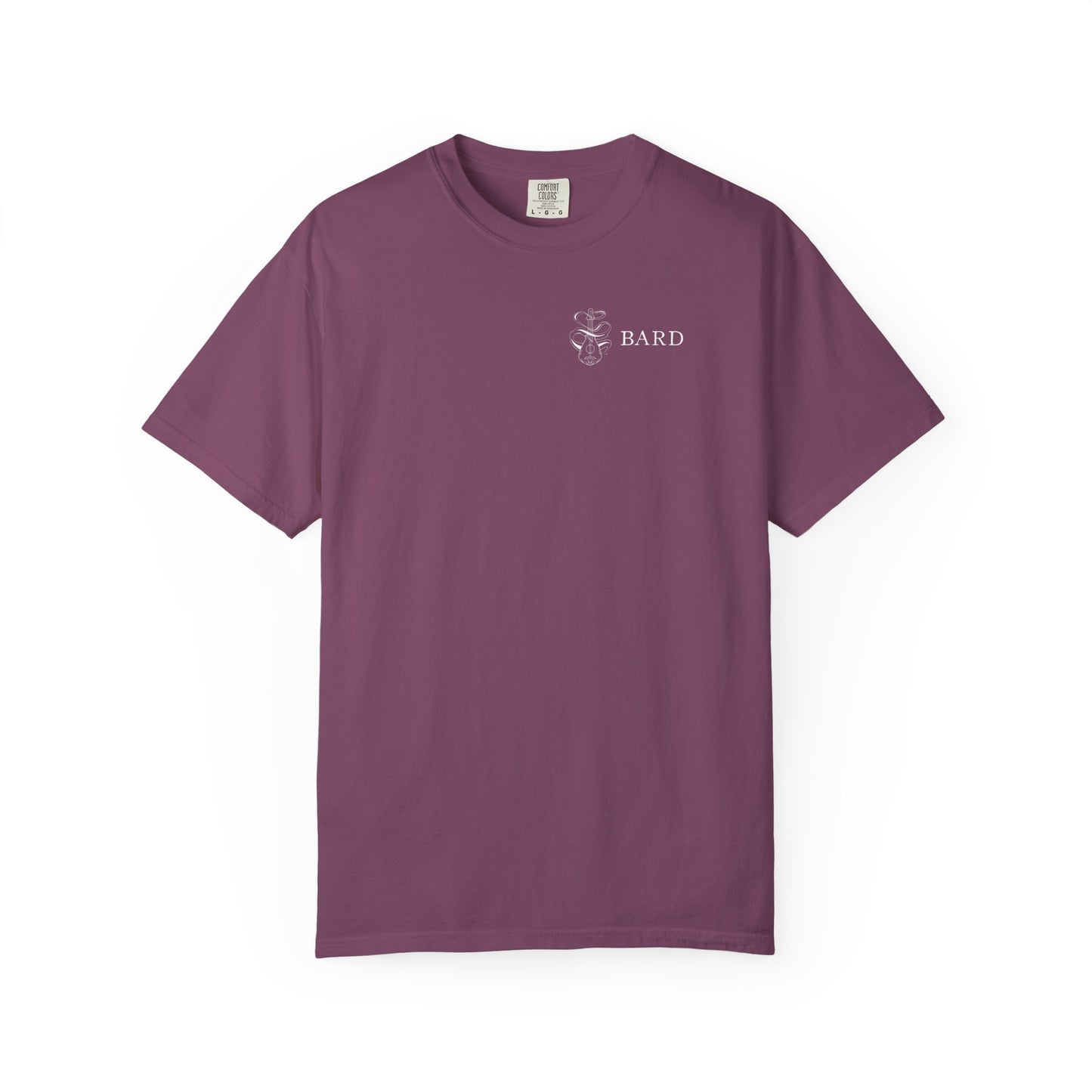 Bard Tarot Card Comfort Colors Shirt | TTRPG Character Class Tee