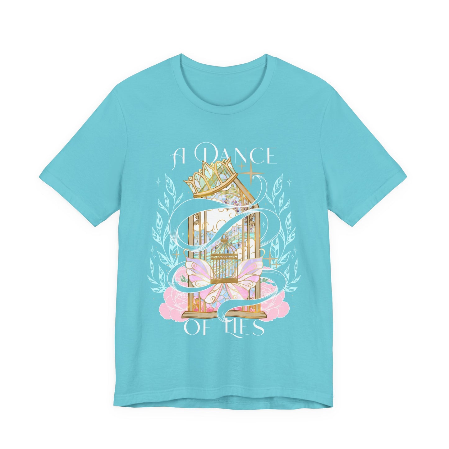 A Dance of Lies Bella Canvas Tee – Officially Licensed Brittney Arena Romantasy Shirt | Fantasy Reader Graphic T-Shirt | Book Lover Gift