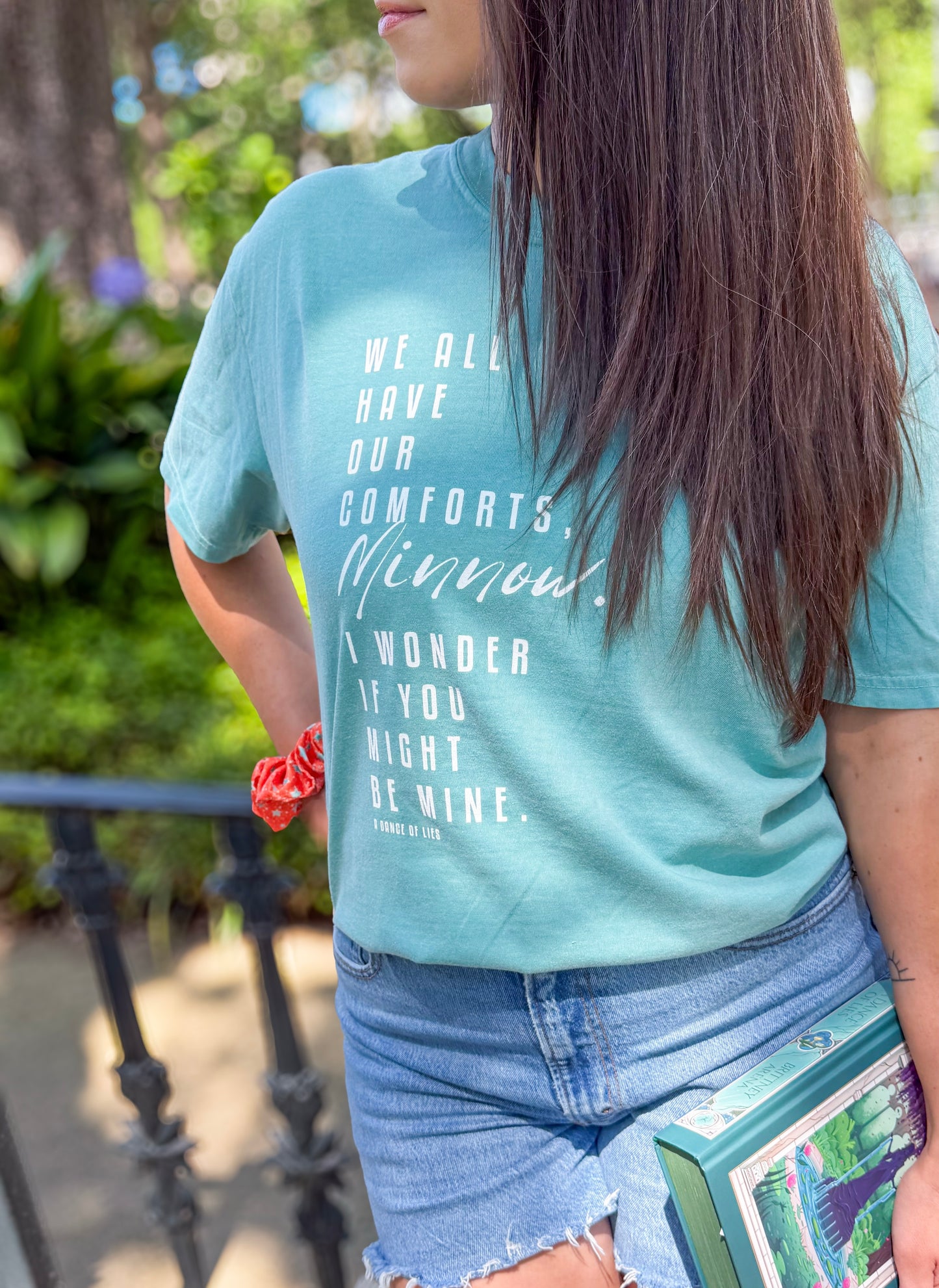 Minnow Quote Comfort Colors Tee – Officially Licensed A Dance of Lies Shirt by Brittney Arena | Romantasy Bookish T-Shirt