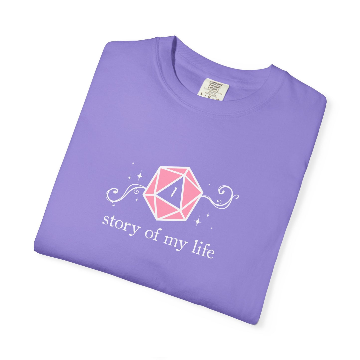 “Story of My Life" Pastel D&D Graphic Tee
