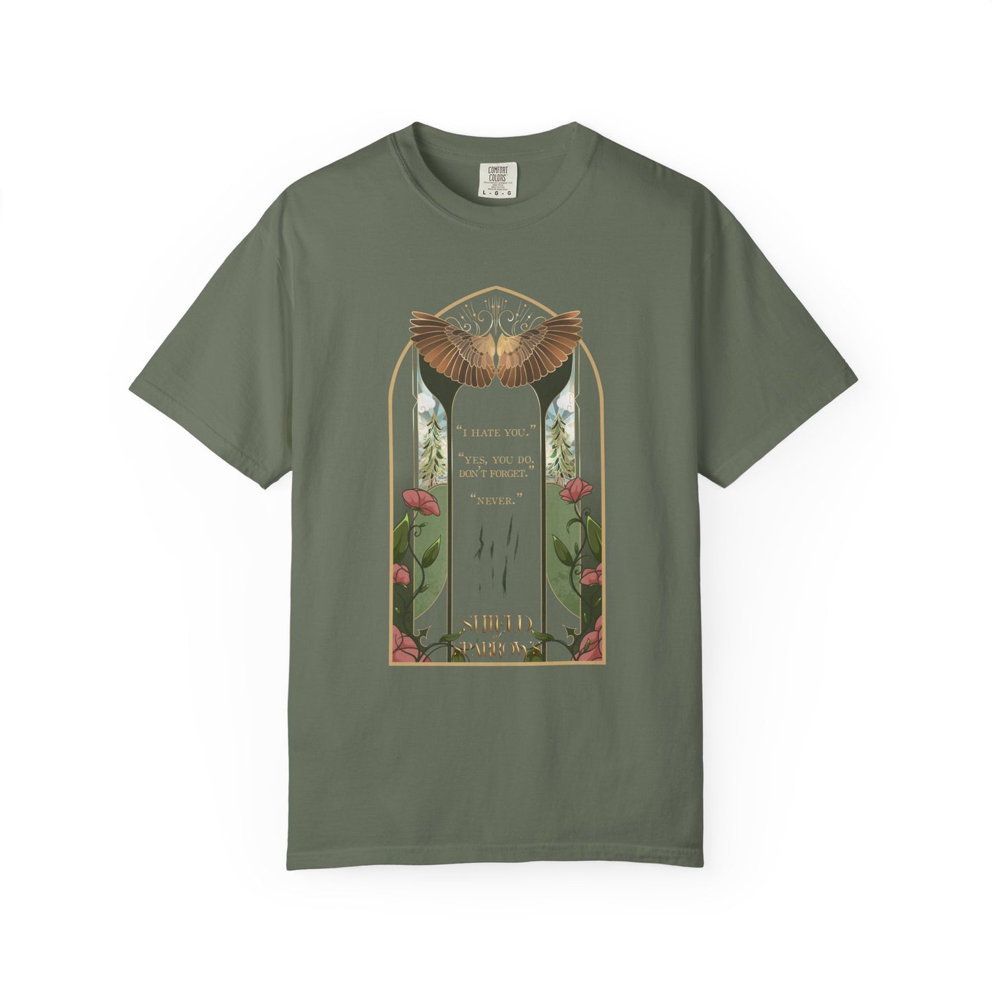 Shield of Sparrows “I Hate You” T-Shirt