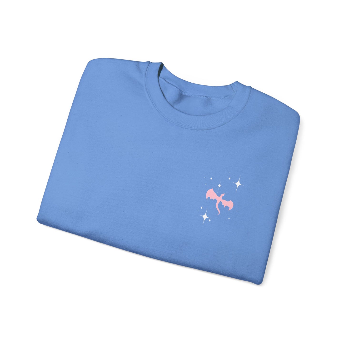 Celestial Dragons Fantasy Sweatshirt | Pastel Dragon Crewneck | Gift for Fantasy Lovers